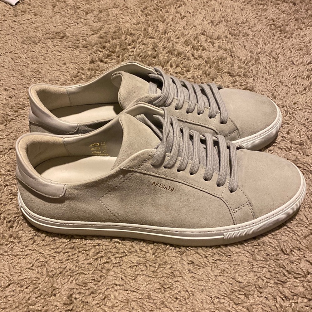 Axel Arigato Clean 90 Suede Sneaker Beige UK 9